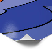 Poster du coucher du soleil et de l'arc en ciel -  (Coin)