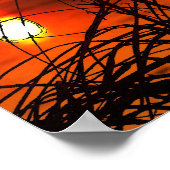 Poster du coucher du soleil Lao Tu (Coin)