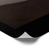 Poster du coucher du soleil sur Mars (Coin)