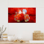 Poster du couple marié heureux (Cuisine)