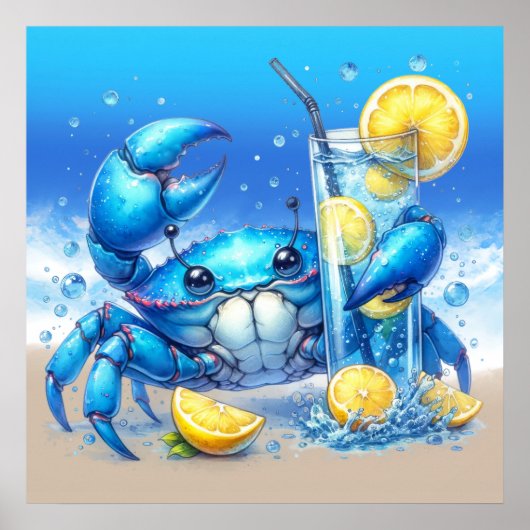 Poster du crabe (Devant)