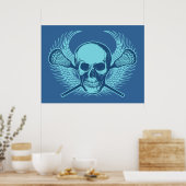 Poster du crâne de crosse (Cuisine)