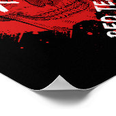 Poster du crâne de l'équipe rouge (Coin)