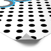 Poster du crâne du pirate Kawaii Imprimer (Coin)