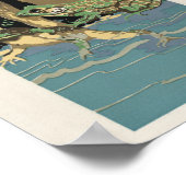 Poster du crapaud de grenouille (Coin)