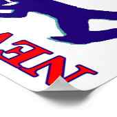 Poster du cricket Nouvelle-Zélande (Coin)