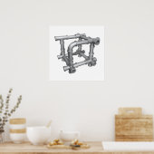 Poster du cube de tuyaux (Cuisine)