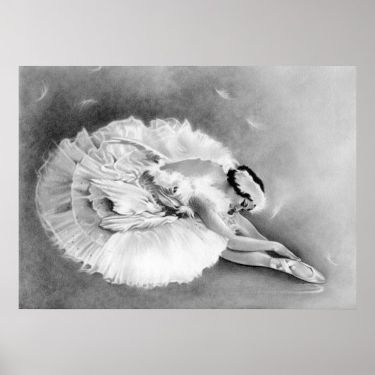 Poster du cygne mourant de Ballerina (Devant)