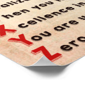 Poster du Dalaï Lama A au zen de la vie (Coin)