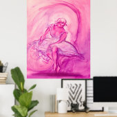 Poster du danseur (Bureau à domicile)