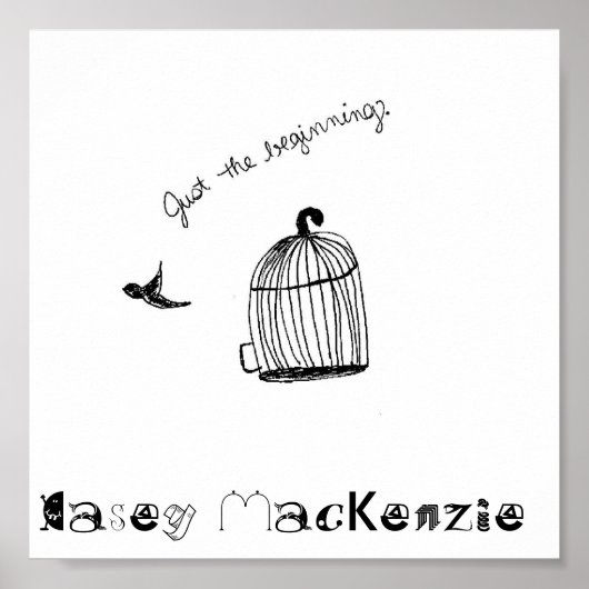 Poster du début (Devant)