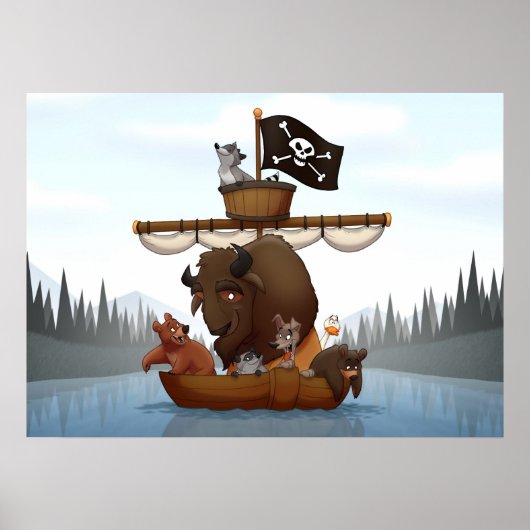 Poster du début de publicité de Niagara Falls (Devant)