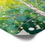 Poster du décor de la forêt de nuit (Coin)