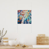 Poster du décor de la forêt de nuit (Cuisine)