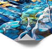 Poster du décor de la forêt de nuit (Coin)