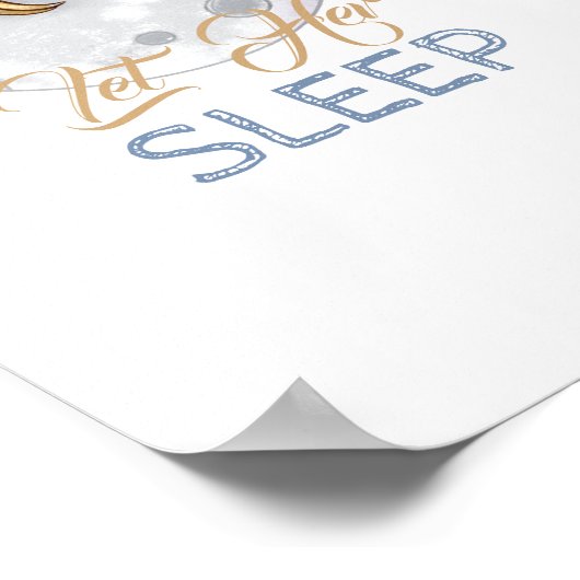 Poster du Décor de la Petite Fille Cute (Coin)