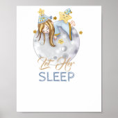 Poster du Décor de la Petite Fille Cute (Devant)