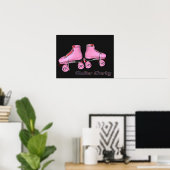 Poster du Derby à Rouleau Rose Hot (Bureau à domicile)
