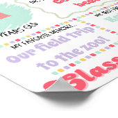 Poster du dernier jour de l'école (Coin)