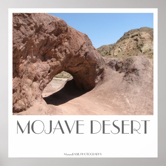 Poster du désert de Mojave ! (Devant)