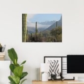 Poster du désert de Tucson (Bureau à domicile)