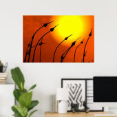 Poster du design de la nature (Bureau à domicile)