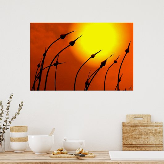 Poster du design de la nature (Cuisine)