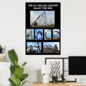 Poster du Dessous de verre à rouleaux (Bureau à domicile)