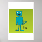 Poster du diable bleu (Devant)