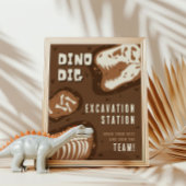 Poster du Dino Dig Dinosaur Excavation Station