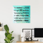 Poster du Docteur du Futur Edison (Bureau à domicile)