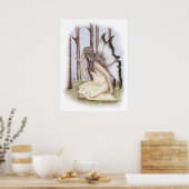 Poster du doigt de printemps (Cuisine)