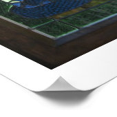 Poster du Dragon Bleu (Coin)