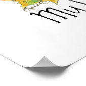 Poster du dragon de champignons (Coin)