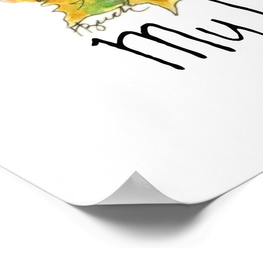 Poster du dragon de champignons (Coin)