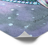 Poster du dragon de fée Imprimer par Molly Harriso (Coin)