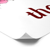 Poster du dragon de fleurs (Coin)