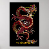 Poster du dragon de Wudang - Customisé (Devant)