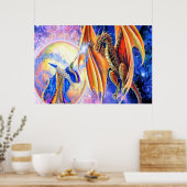 Poster du dragon et de l'Assistant (Cuisine)