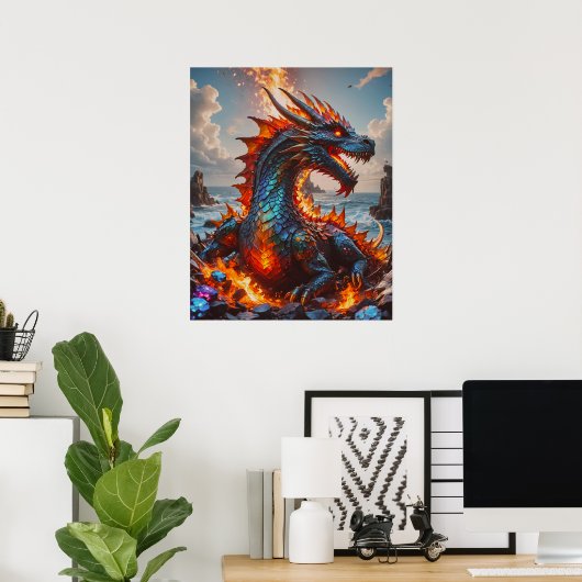 Poster du Dragon Fire (Bureau à domicile)