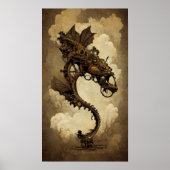 Poster du Dragon Steampunk (Devant)
