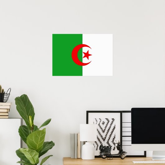 Poster du drapeau africain (Bureau à domicile)