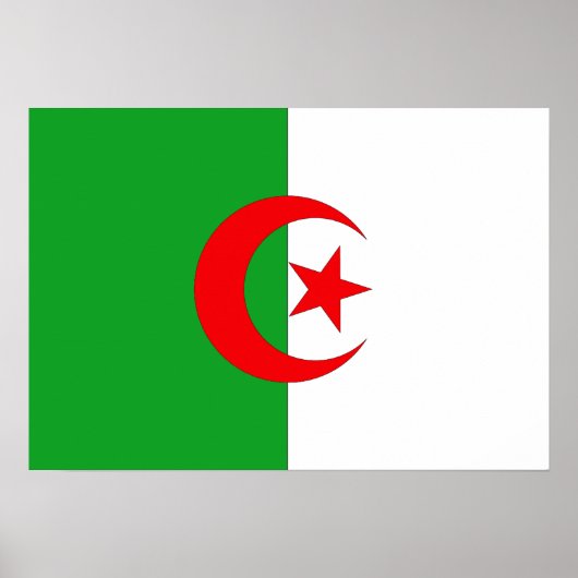 Poster du drapeau africain (Devant)