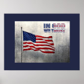 Poster du drapeau américain (Devant)