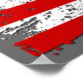 Poster du drapeau américain en détresse (Coin)