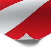 Poster du drapeau américain - srf (Coin)