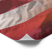 Poster du drapeau américain Statue de la Liberté (Coin)