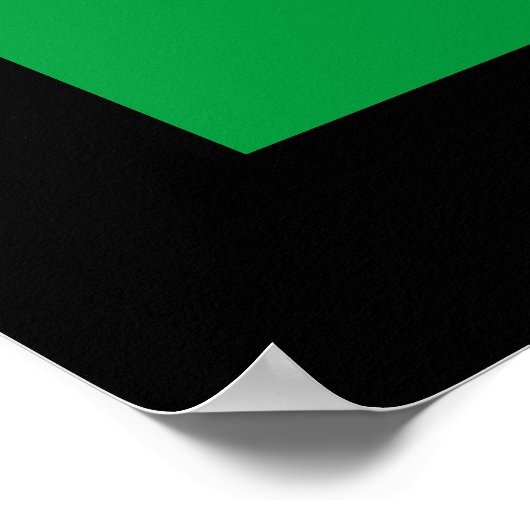 Poster du drapeau brésilien (Coin)