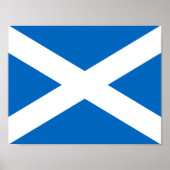 Poster du drapeau écossais (Devant)