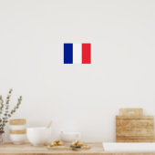Poster du drapeau français (Cuisine)